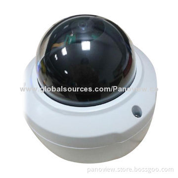 Fisheye IP Megapixel Camera with Wi-Fi, 360 Degrees Wide Angle, Waterproof, Vandal-proof